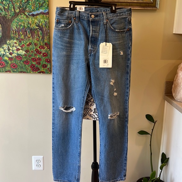 Levi's Denim - NWT Levi’s Women’s 501 Original High Rise 100% Cotton Straight Leg Button Fly
